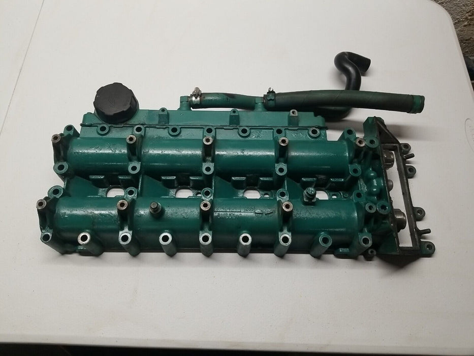 Volvo Penta 21454061 Complete Valve Cover Assembly with Cams D4 Good Used