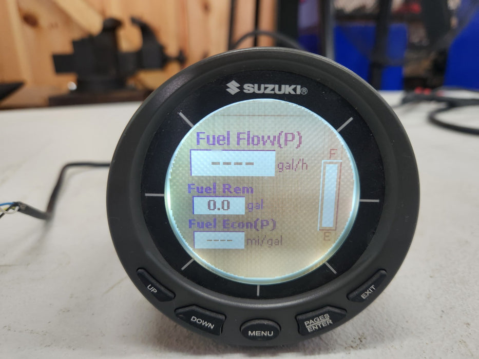 NOS Suzuki 4″ SMIS / LMF-400 Multi-Function Gauge, 990C0-88165, NMEA 2K