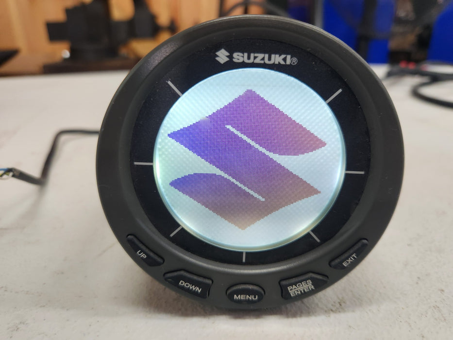 NOS Suzuki 4″ SMIS / LMF-400 Multi-Function Gauge, 990C0-88165, NMEA 2K