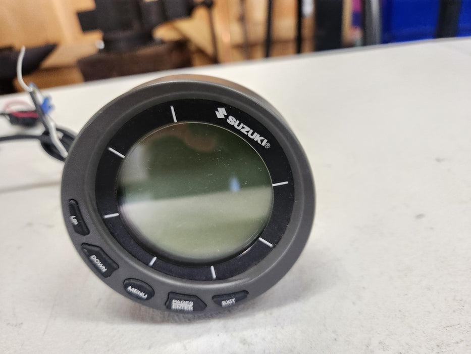 NOS Suzuki 4″ SMIS / LMF-400 Multi-Function Gauge, 990C0-88165, NMEA 2K