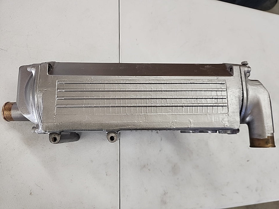 Yanmar 119773-18100 6lpa Intercooler Charge Air Cooler Resealed Excellent